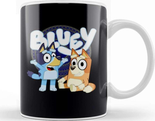 Bluey And Bingo 02 Kupa Bardak Porselen