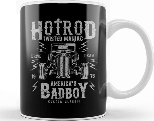 Twisted Hot Rod Kupa Bardak Porselen