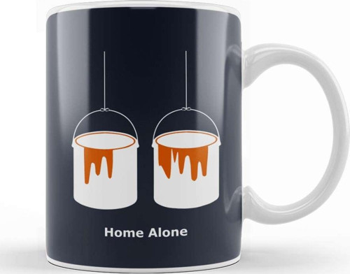 Home Alone Minimal Kupa Bardak Porselen