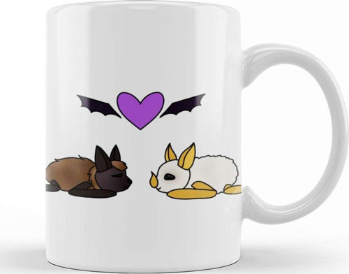 Batty Love Bats 01 Kupa Bardak Porselen