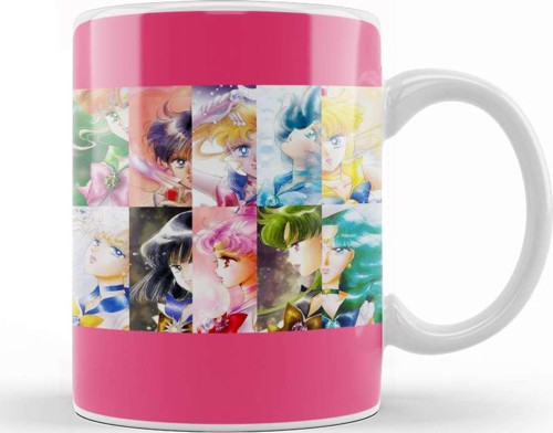 Sailor Moon Senshi Kupa Bardak Porselen