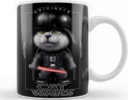 Star Cat Wars 0120 Kupa Bardak Porselen