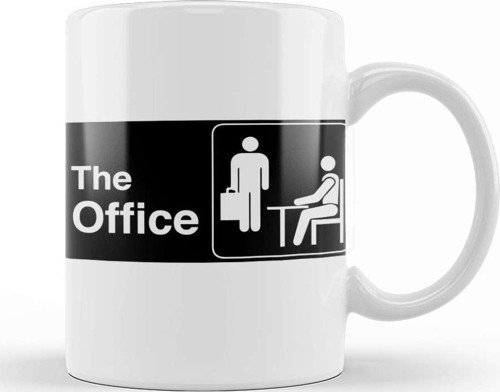 The Office Logo 01 Kupa Bardak Porselen