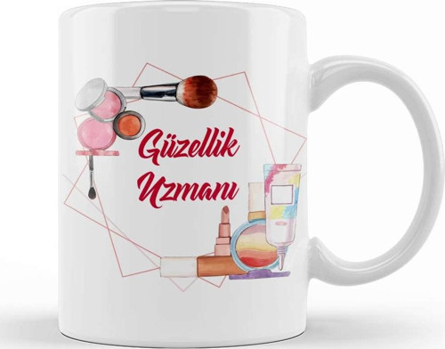 Güzellik Uzmanı Kupa Bardak Porselen