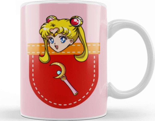 Pocket Sailor Moon Kupa Bardak Porselen