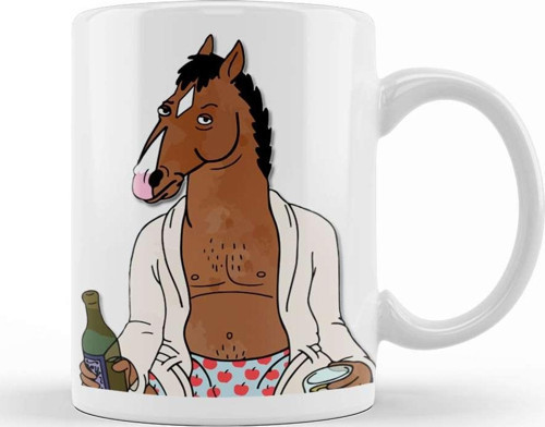 Bojack Horseman 08 Kupa Bardak Porselen