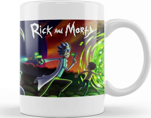 Rick And Morty 015 Kupa Bardak Porselen