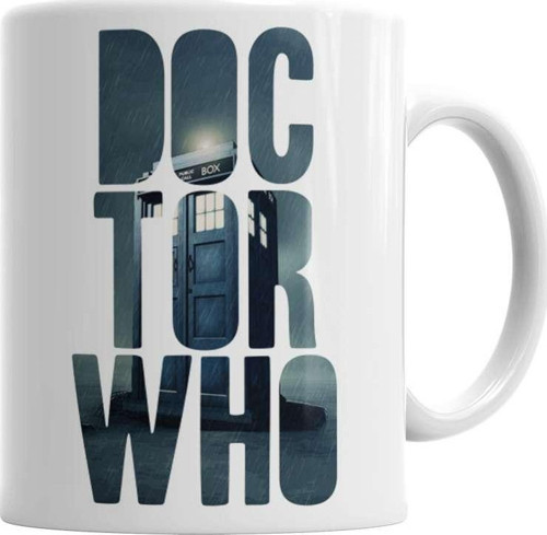 Doctor Who Tardis Kupa Bardak Porselen