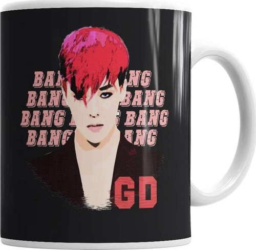 Bigbang G Drag Kupa Bardak Porselen