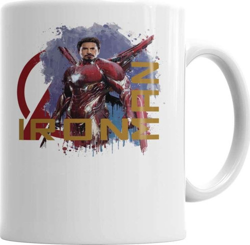 Avangers Iron Man Kupa Bardak Porselen