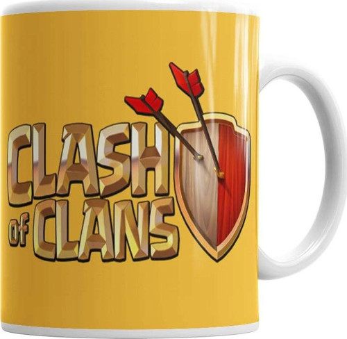 Clash Of Clans Kupa Bardak Porselen