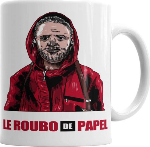 Le Roubo De Papel Kupa Bardak Porselen