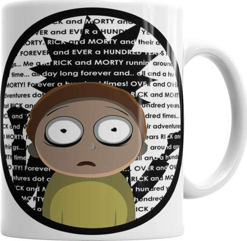 Rick And Morty 03 Kupa Bardak Porselen