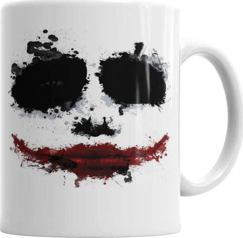 Joker Dark Knight Kupa Bardak Porselen