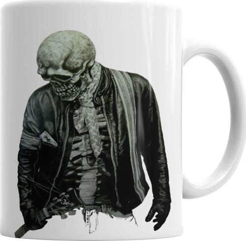 Skull Music Müzik Kupa Bardak Porselen