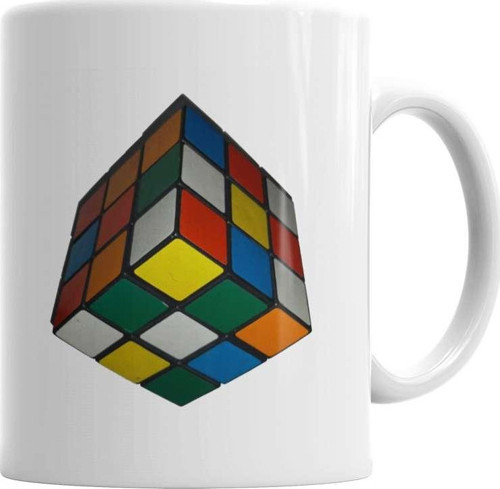 Dado 3D Zeka Küpü Kupa Bardak Porselen