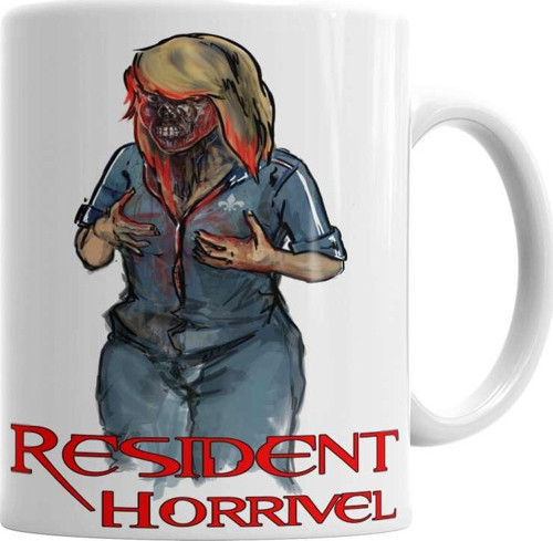 Resident Horrível Kupa Bardak Porselen