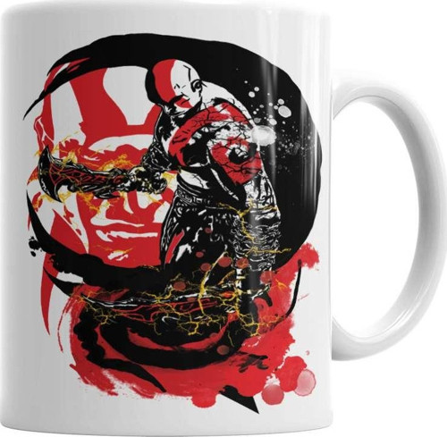 Kratos God Of War Kupa Bardak Porselen