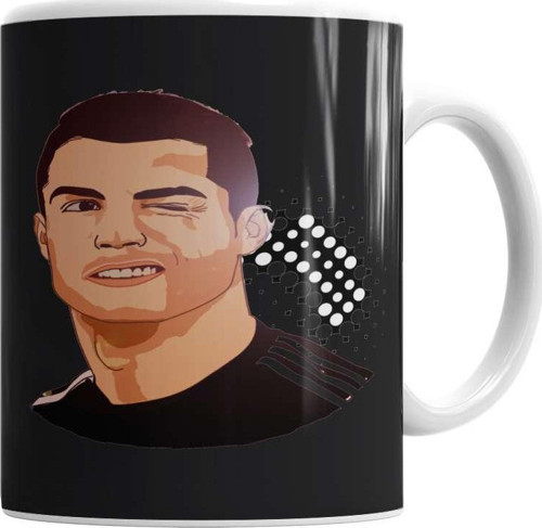 Cristiano Ronaldo Kupa Bardak Porselen