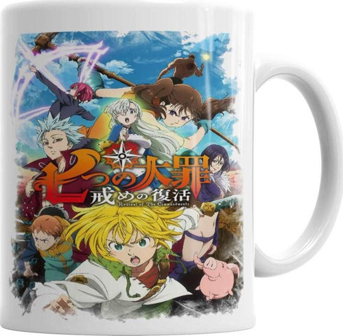 Nanatsu No Taizai Kupa Bardak Porselen