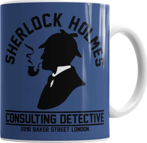 Sherlock Holmes 2 Kupa Bardak Porselen