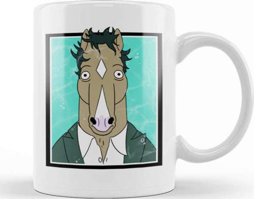 Bojack Horseman 0 Kupa Bardak Porselen