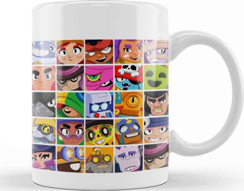 Brawl Stars Hepsi Kupa Bardak Porselen