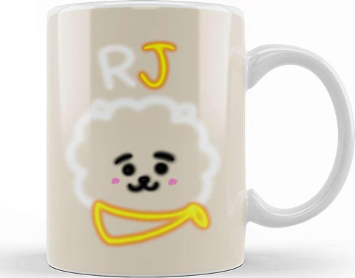 Bt Glowing Rj Bts Kupa Bardak Porselen