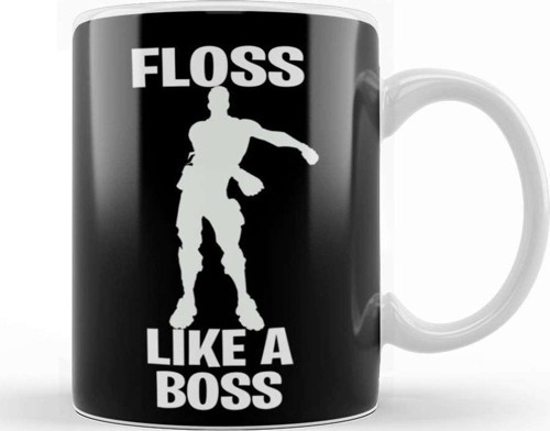 Floss Lıke A Boss Kupa Bardak Porselen