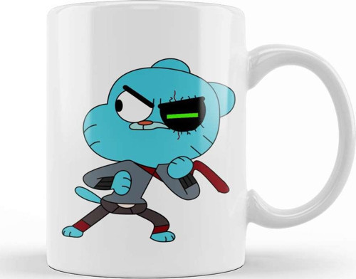 Gumball Watterson Kupa Bardak Porselen