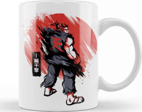 Akuma Great Demon Kupa Bardak Porselen