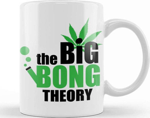 The Big Bong Theory 02 Kupa Bardak Porselen