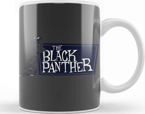 The Pink Black Panther Kupa Bardak Porselen