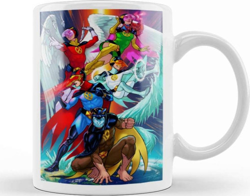 X Men X Gatchaman Kupa Bardak Porselen