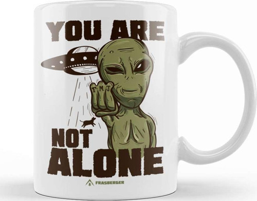 You Are Not Alone Kupa Bardak Porselen