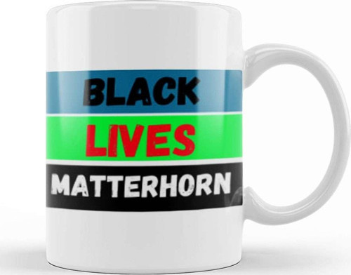 Black Lives Matterhorn Kupa Bardak Porselen