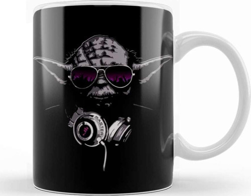 Dj Yoda Star Wars Kupa Bardak Porselen