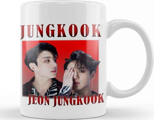 Jeon Jungkook Bts Kupa Bardak Porselen