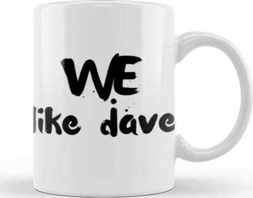 We Like Dave Chappelle Kupa Bardak Porselen