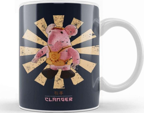 Clanger Retro Japanese Kupa Bardak Porselen