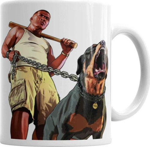 Boy And Dog Rotfaydır Kupa Bardak Porselen