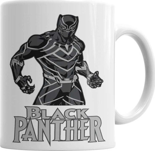Pantera Negra Panther Kupa Bardak Porselen