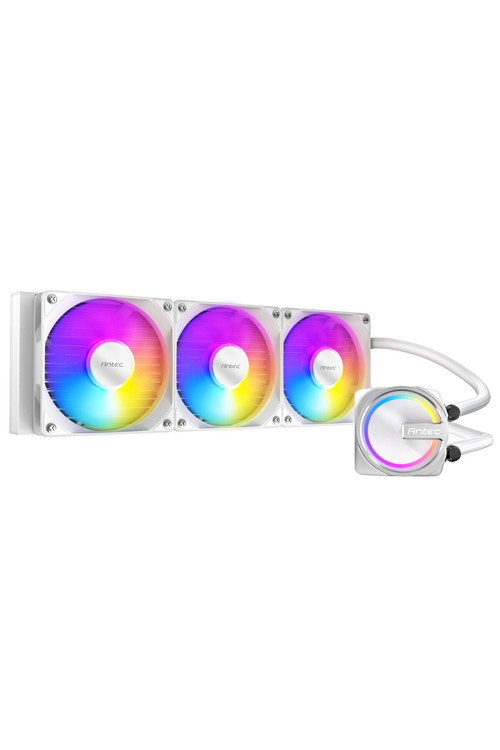 Skeleton 360 ARGB 360mm AIO Sıvı İşlemci Soğutucu 3x120mm PWM ARGB Fan Intel AMD Uyumlu Beyaz