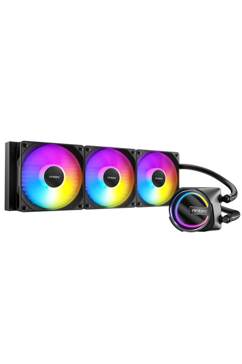Skeleton 360 ARGB 360mm AIO Sıvı Soğutucu 3x120mm PWM ARGB Fan Intel AMD Uyumlu Siyah