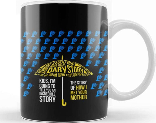 How I Met Your Mother Kupa Bardak Porselen