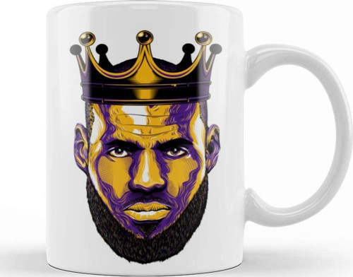 Lebron James The King Kupa Bardak Porselen