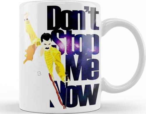 Queen Freddie Mercury Kupa Bardak Porselen