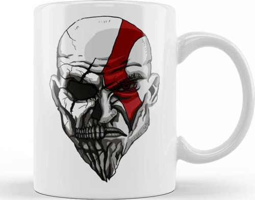 Kratos Death And Rage Kupa Bardak Porselen