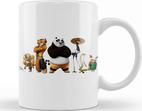 Kung Fu Panda Friends Kupa Bardak Porselen