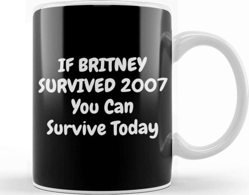 It'S Britney Bitch 01 Kupa Bardak Porselen